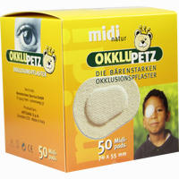 Okklupetz Midi Natur 50 Stück