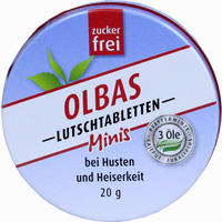 Olbas Minis Lutschtabletten Zuckerfrei 20 g