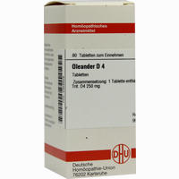 Oleander D4 Tabletten 80 Stück
