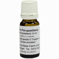 Oleum Pini Pumilionis Hautvorweicher Öl 10 ml