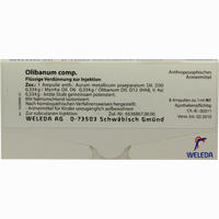 Olibanum Comp Ampullen 8 x 1 ml