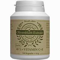 Olivenblatt Extrakt Forte 40% + C+e Kapseln 110 Stück