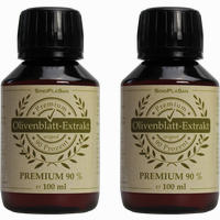 Olivenblattextrakt Premium 90% Doppelpack Fluid 2 x 100 ml