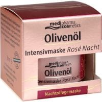 Olivenöl Intensivmaske Rose Nacht Creme 50 ml
