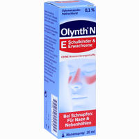 Olynth 0. 1% N Schnupfen Dosierspray Ohne Konservierungsstoffe 10 ml