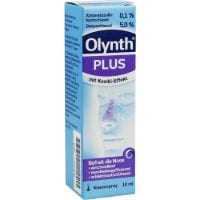 Olynth Plus 0.1%/5% für Erwachsene Nasenspray 10 ml