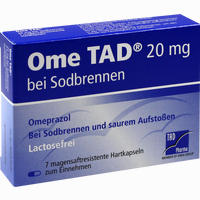 Ome Tad 20mg bei Sodbrennen Hartkapseln 7 Stück