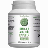 Omega- 3 Algenöl Dha+epa Kapseln 60 Stück