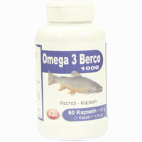 Omega 3 Berco 1000mg Kapseln 60 Stück