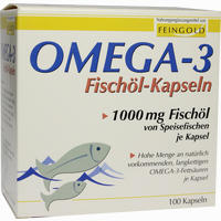 Omega 3 Fischöl Kapseln 100 Stück