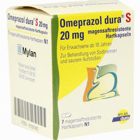Omeprazol Dura S 20mg Kapseln 7 Stück