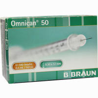 Omnican 50 0.5ml/50 I.u. Insulinspritzen 100 Stück
