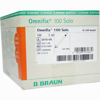 Omnifix 100 Solo 1.0ml/100 I.u. Spritzen 100 Stück