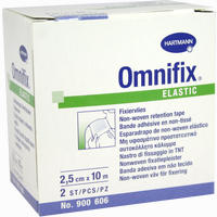 Omnifix Elastic 2.5cmx10m Rolle Pflaster PAUL HARTMANN 2 Stück