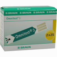Omnitest 3 Bzm Sensoren Teststreifen 2 x 25 Stück