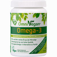 Omnivegan Omega- 3 Kapseln 60 Stück