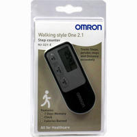 Omron Schrittzähler Hj- 321- E Walking Style One 2. 1 1 Stück