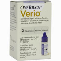 One Touch Verio Kontrolllösung Mittel 2 x 3.8 ml