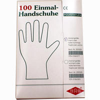 Op- Einmal- Handschuhe Aus Polyethylen für Herren 100 Stück