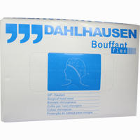 Op- Haube Bouffant Flex Grün 100 Stück