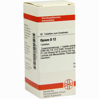 Opium D12 Tabletten 80 Stück