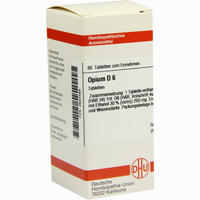 Opium D6 Tabletten 80 Stück