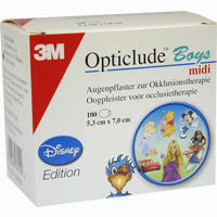 Opticlude 3m Disney Boys Midi Pflaster 100 Stück
