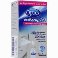Optrex Actispray 2in1 für Trockene & Gereizte Augen 10 ml