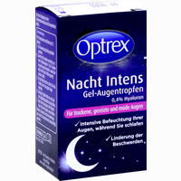 Optrex Nacht Intens Gel- Augentropfen 0.4% Hyaluron 10 ml