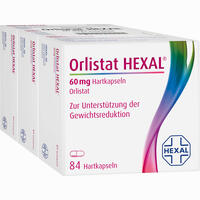 Orlistat Hexal 60mg Hartkapseln 3 x 84 Stück