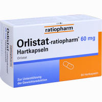 Orlistat- Ratiopharm 60 Mg Hartkapseln 84 Stück