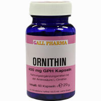 Ornithin 400mg Gph Kapseln 60 Stück