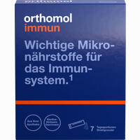 Orthomol Immun Direktgranulat Himbeer- Menthol 7 Stück