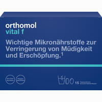 Orthomol Vital F Granulat Tablette Kapseln Kombipackung Orange 1 Stück