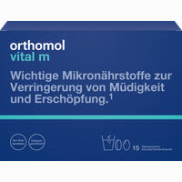 Orthomol Vital M 15 Granulat Tablette Kapseln Kombipackung 1 Stück