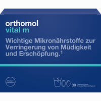 Orthomol Vital M 30 Granulat Tablette Kapseln Kombipackung 1 Stück