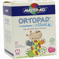 Ortopad Cotton Boys Medium Okklusionspflaster 50 Stück