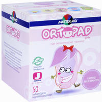 Ortopad for Girl Junior Augenpflaster 50 Stück