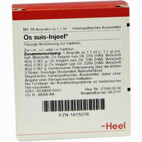 Os Suis- Injeel Ampullen 10 Stück