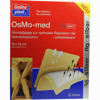 Osmo- Med Ag Wundpflaster Steril 15cmx15cm 10 Stück