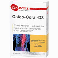 Osteo- Coral- D3 Dr. Wolz Kapseln 60 Stück