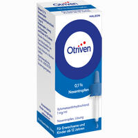 Otriven 0. 1% Nasentropfen 10 ml