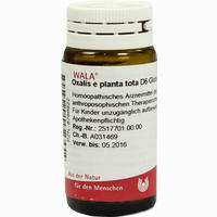 Oxalis E Planta Tota D6 Globuli 20 g
