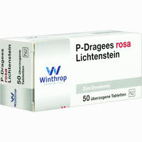 P- Dragees Rosa 50 Stück