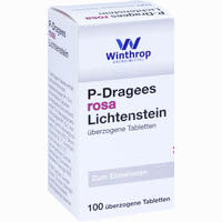 P Dragees Rosa 100 Stück