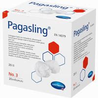Pagasling Mulltupfer Steril Pflaumengroß Gr.3 20 x 4 Stück