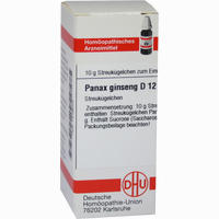 Panax Ginseng D12 Globuli 10 g