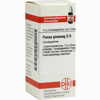 Panax Ginseng D6 Globuli 10 g