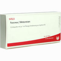 Pancreas Meteoreisen Ampullen 10 x 1 ml