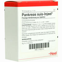 Pankreas Suis- Injeel Ampullen 10 Stück